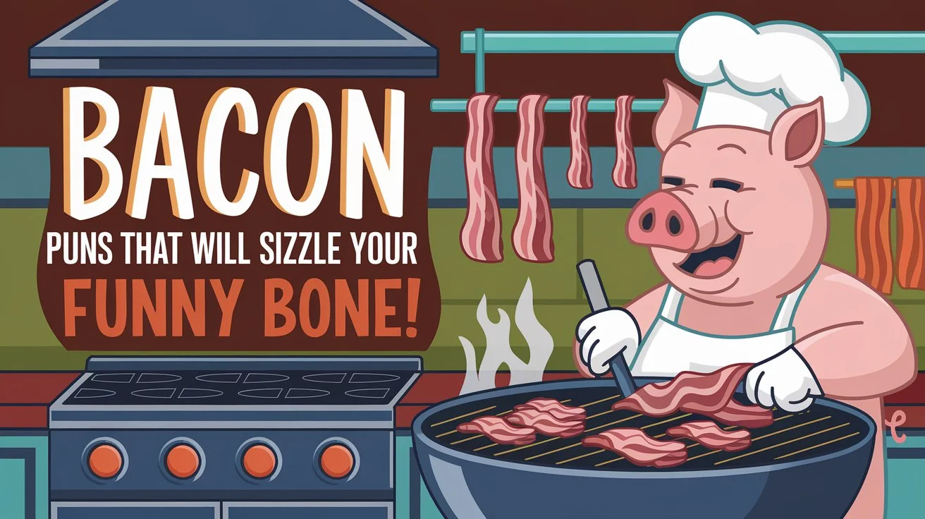 You are currently viewing Bacon Puns That Will Sizzle Your Funny Bone!