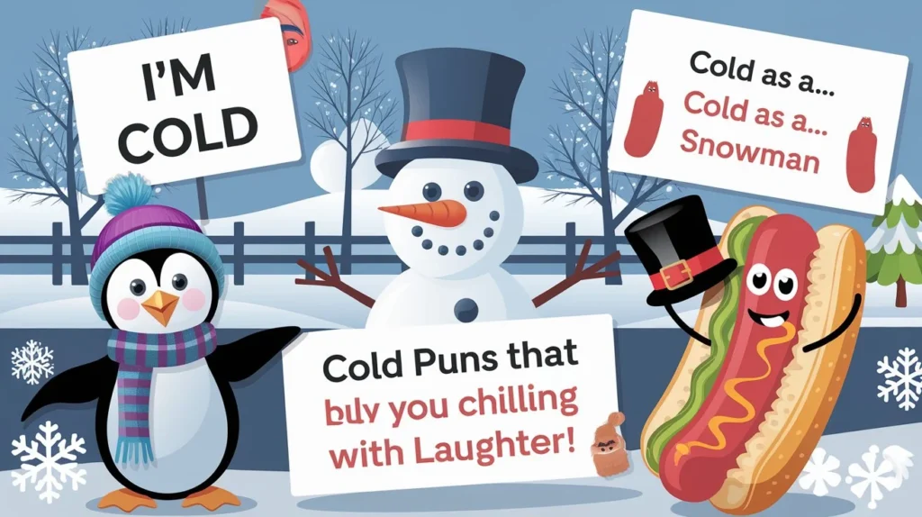 Cold Puns That Will Have You Chilling with Laughter! ❄️😂