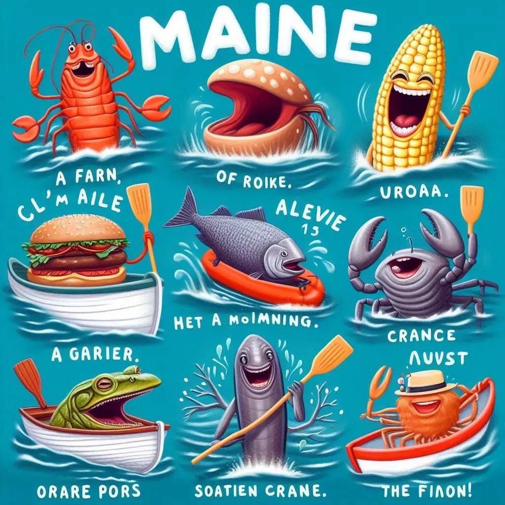 Maine Puns That Will Have You Laughing "Oar"-fully Hard! 🦞🎣