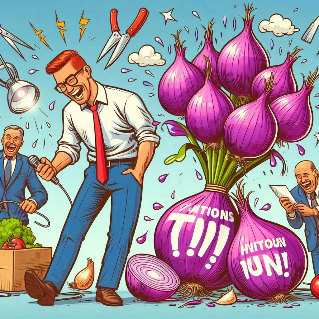 Onion Puns That Will Tear You Up (With Laughter)!