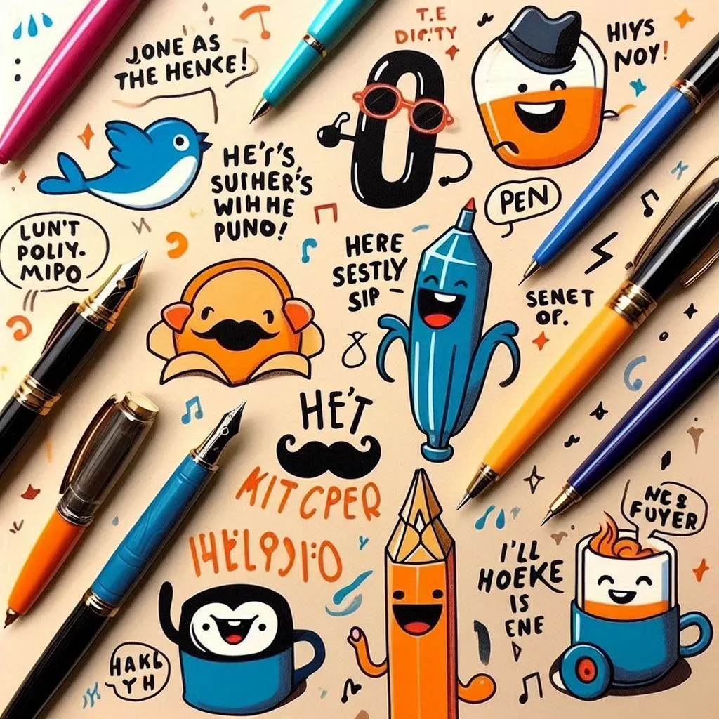 Pen Puns That Will Ink-crease Your Joy! 🖋️😂