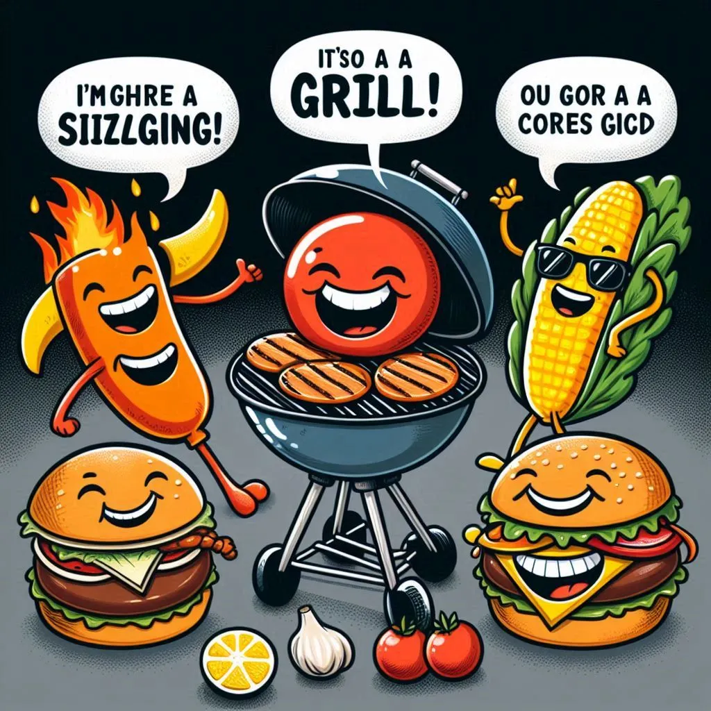 Grill Puns That Will Leave You Sizzling with Laughter! 🔥😄