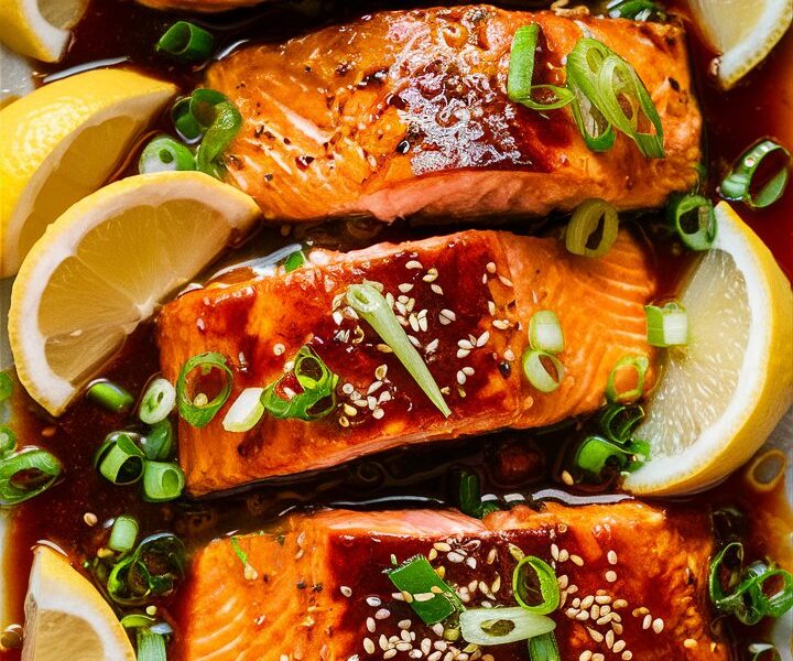 Teriyaki Baked Salmon
