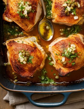 Pan-Seared Cod with Herb Butter
