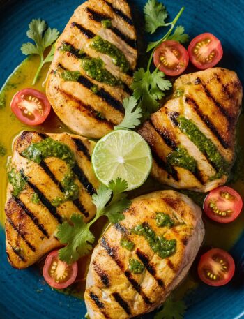 Grilled Salsa Verde Chicken