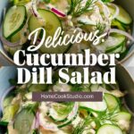 Creamy Cucumber Salad with Dill
