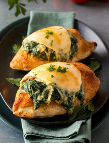 Spinach Stuffed Chicken Breast