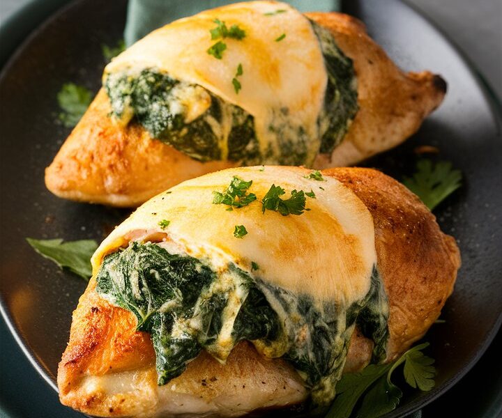 Spinach Stuffed Chicken Breast