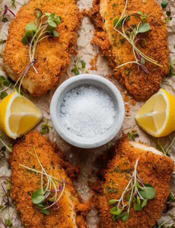 Crispy Breaded Chicken Cutlets