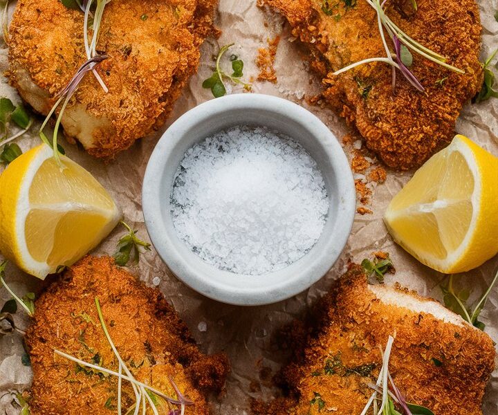 Crispy Breaded Chicken Cutlets