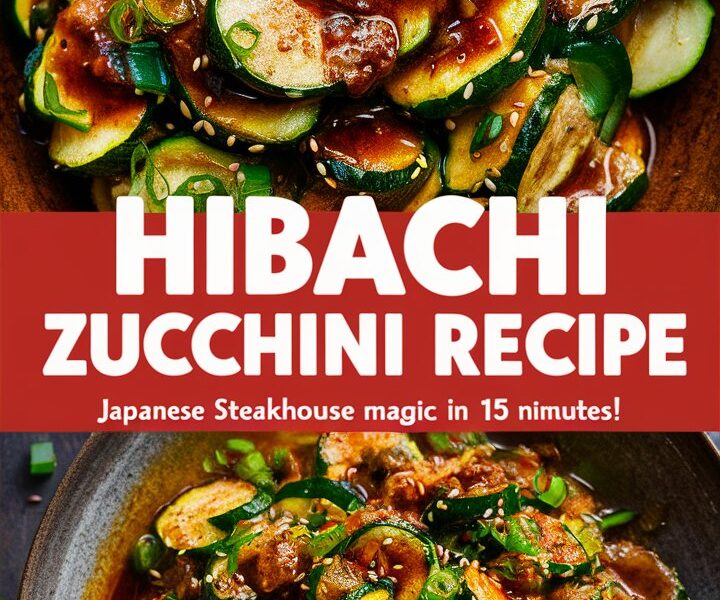 Hibachi Zucchini Stir Fry