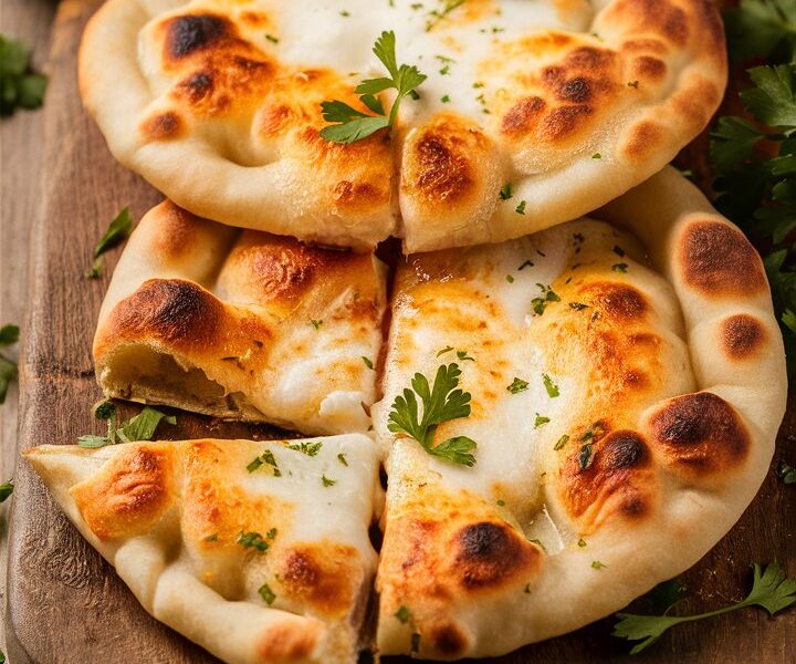 Low Carb Garlic Naan