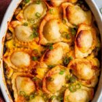 Creamy Baked Pierogi Casserole
