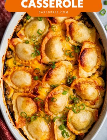 Creamy Baked Pierogi Casserole