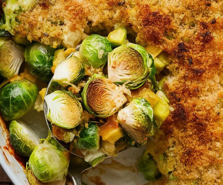 Brussels Sprouts Gratin