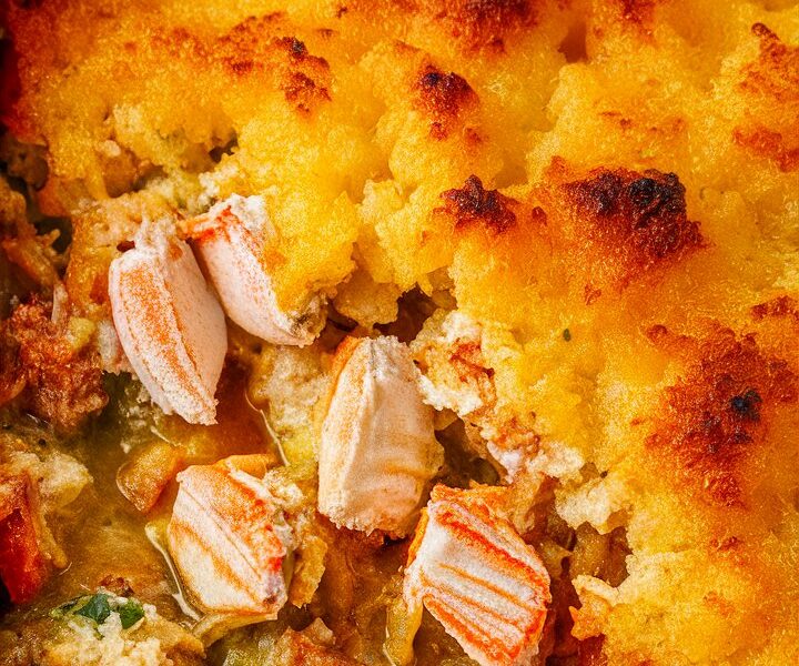 Imitation Crab Casserole
