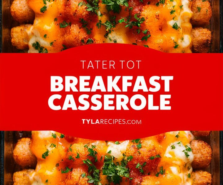 Tater Tot Breakfast Casserole