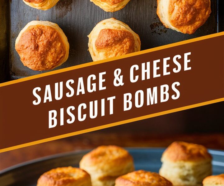 Sausage Biscuit Bombs