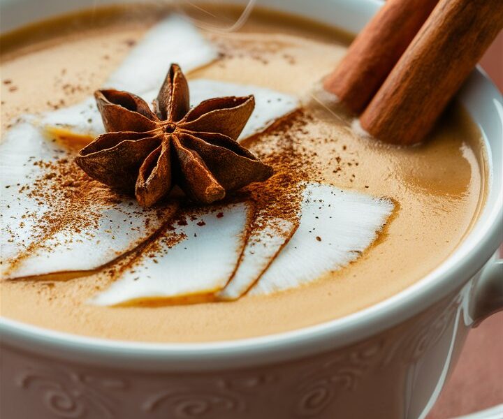 Spiced Honey Coconut Tea