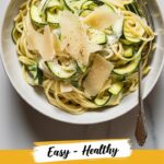 Creamy Zucchini Pasta with Herbs
