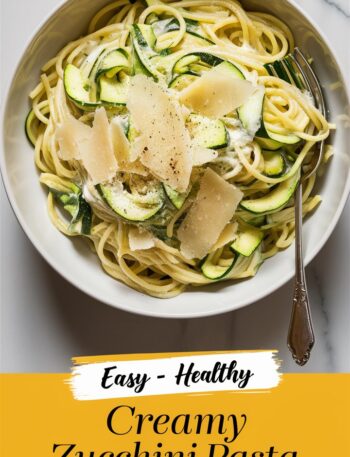 Creamy Zucchini Pasta with Herbs