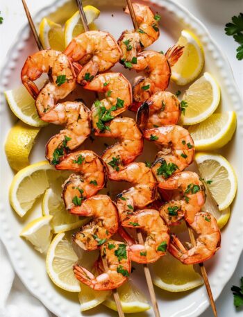 Cajun Garlic Butter Shrimp Skewers
