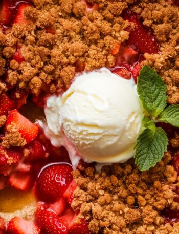 Strawberry Rhubarb Crisp