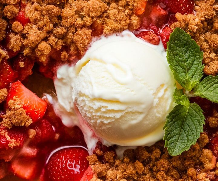 Strawberry Rhubarb Crisp