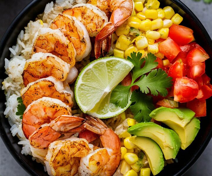 Shrimp Rice Bowl