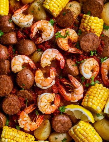 Easy Air Fryer Shrimp Boil