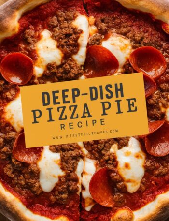 Deep-Dish Pizza Pie