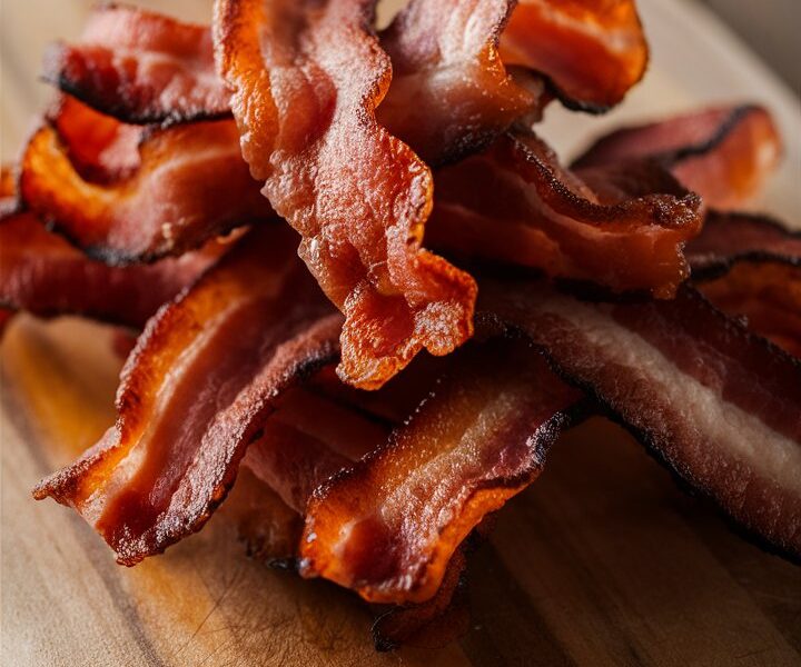 Crispy Twisted Bacon in Air Fryer