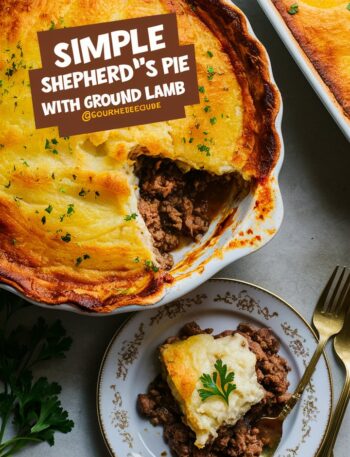 Shepherd’s Pie with Ground Lamb