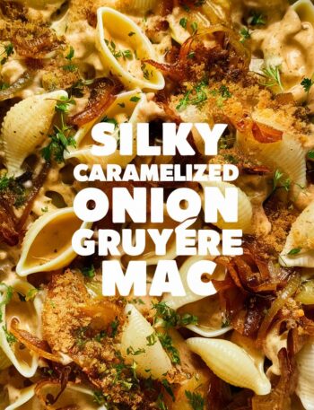Caramelized Onion Mac and Cheese