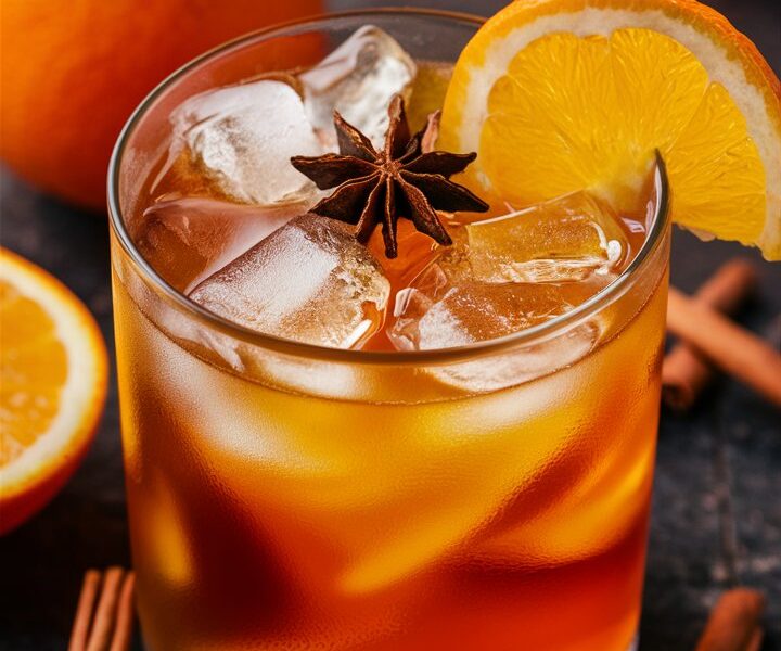 Orange Cinnamon Iced Tea