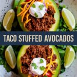 Taco Stuffed Avocados