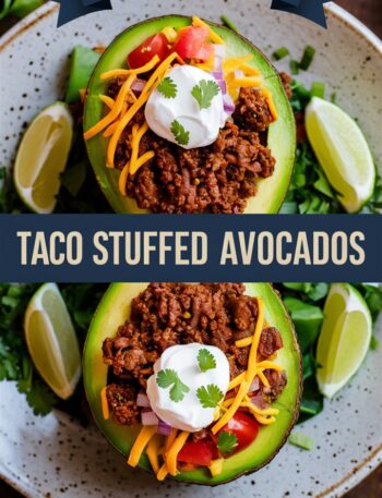 Taco Stuffed Avocados