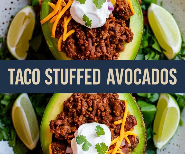 Taco Stuffed Avocados