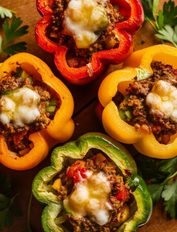 Turkey Stuffed Bell Peppers