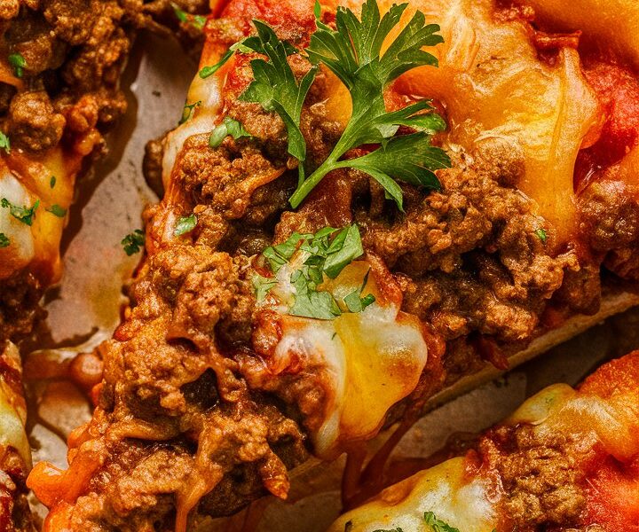 Breakfast Pizza with Eggs and Sausage