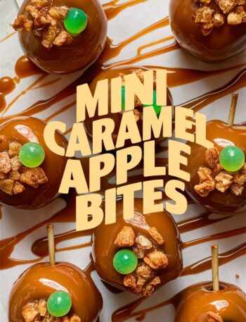 Mini Caramel Apple Bites