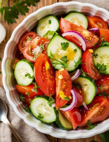 Cucumber Tomato Salad