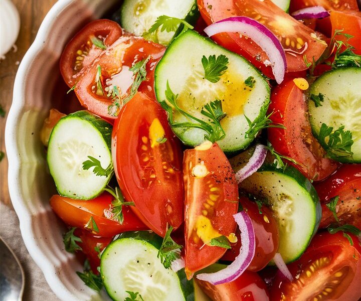 Cucumber Tomato Salad