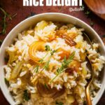 Baked French Onion Rice