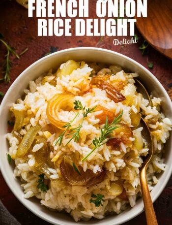 Baked French Onion Rice