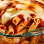 Red and White Spaghetti Bake
