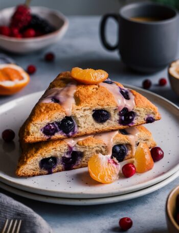 Cranberry Orange Scones
