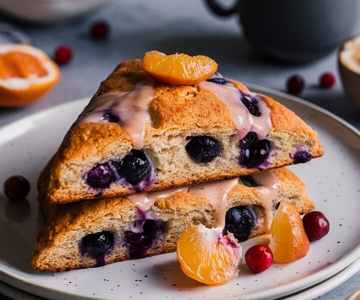 Cranberry Orange Scones