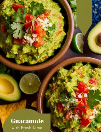Fresh Garlic-Lime Guacamole
