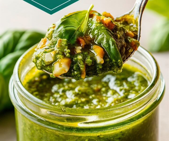 Homemade Basil Pesto